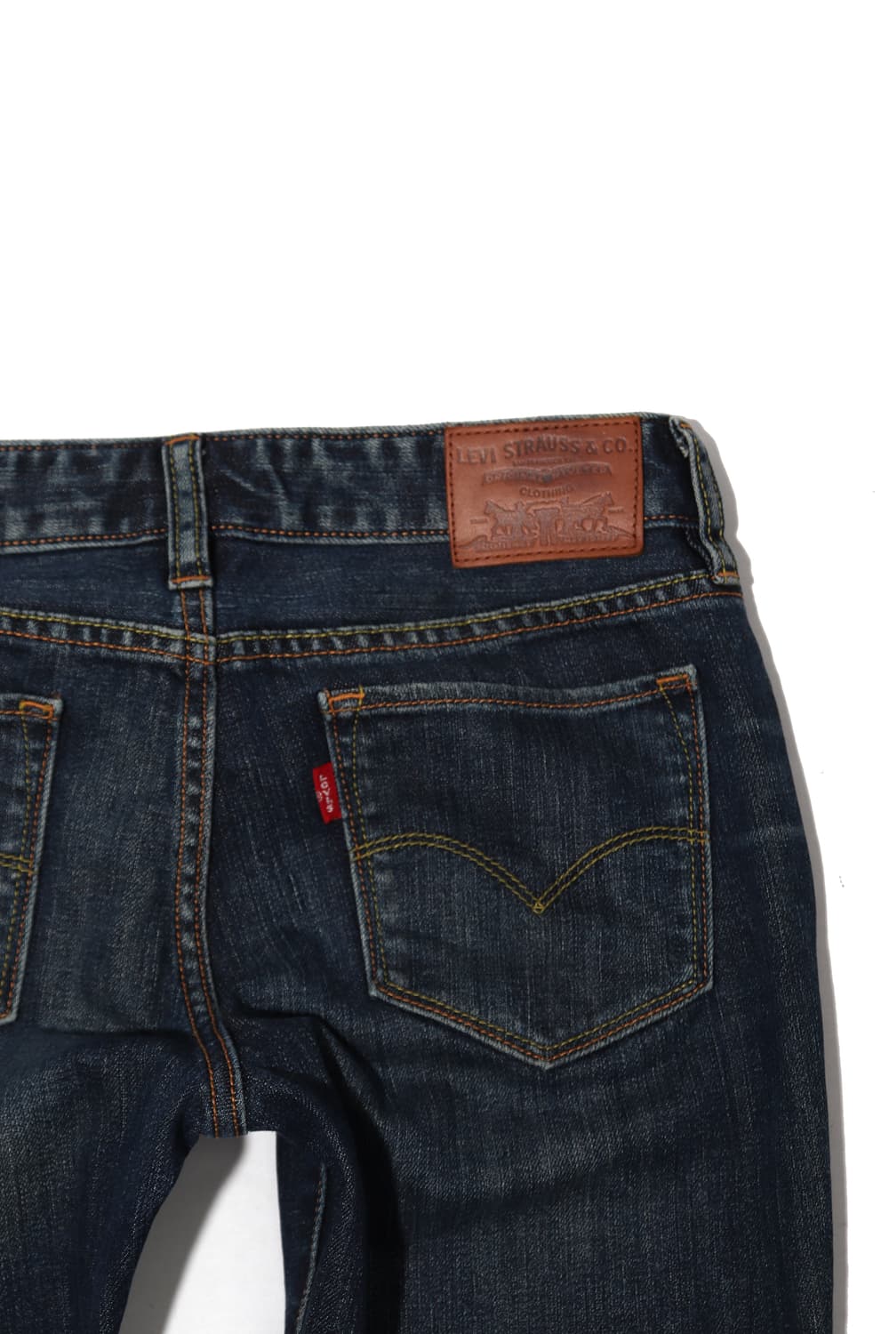 levis 진청 워싱 스키니 팬츠 women 27 상품이미지8