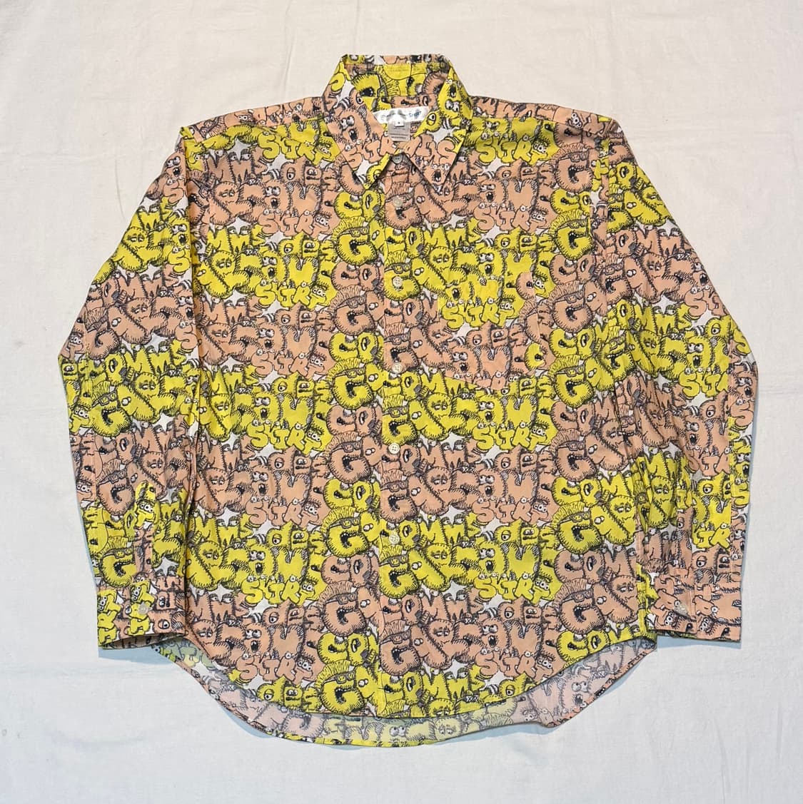 꼼데가르송 셔츠 X 카우스 올오버 프린팅 셔츠 상품이미지1