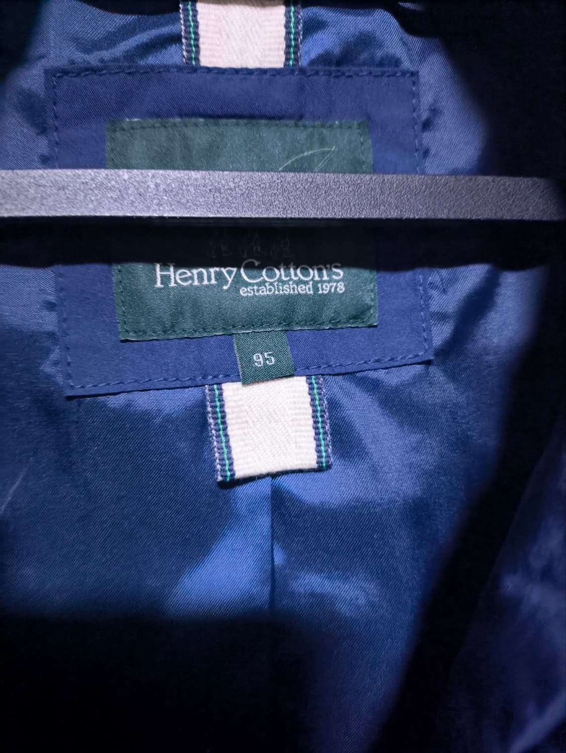 95 헨리코튼 네이비 필드자켓 상품이미지4