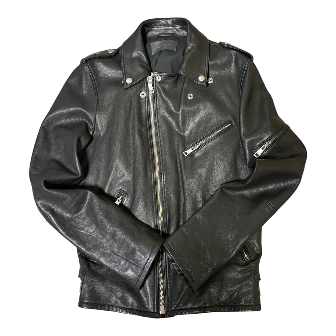 뮤즈룸 라이더 가죽 자켓(구찌모티브) 상품이미지1