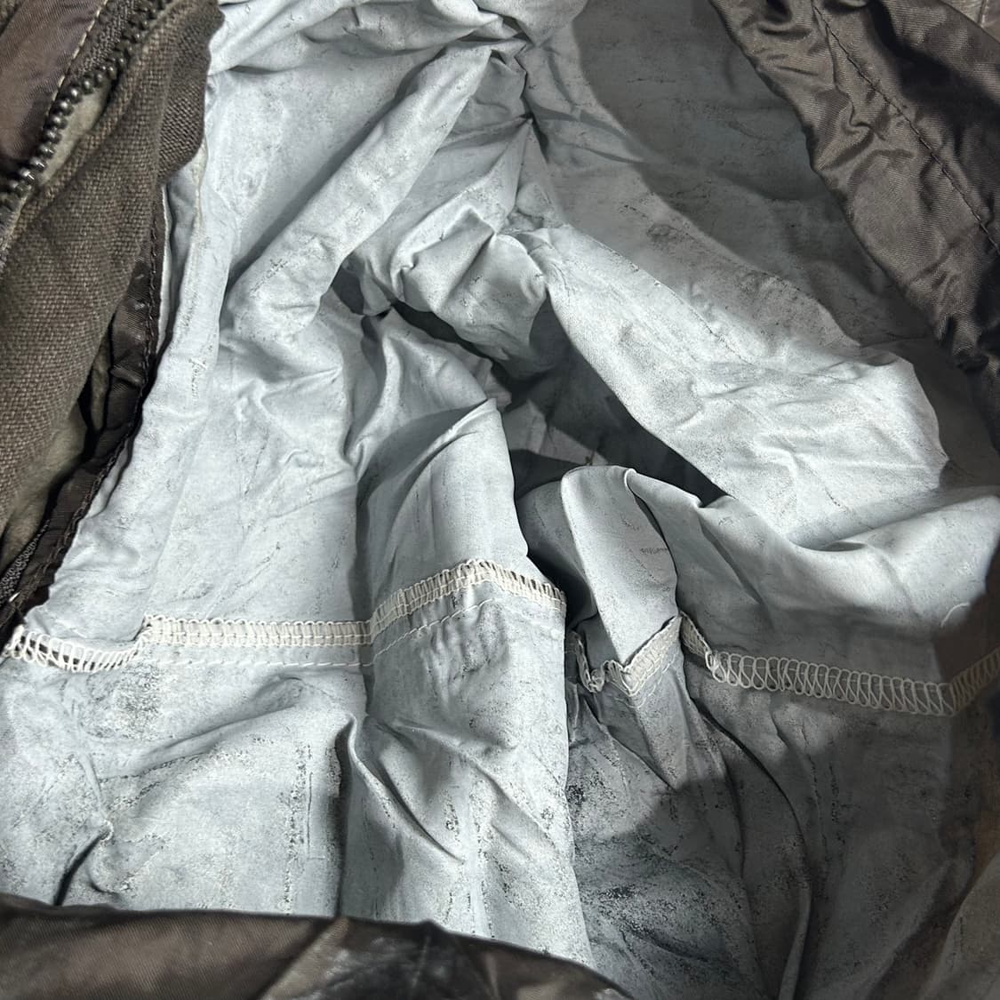 [AVIREX] 아비렉스 밀리터리 투포켓 워싱 집업 반팔 상품이미지6