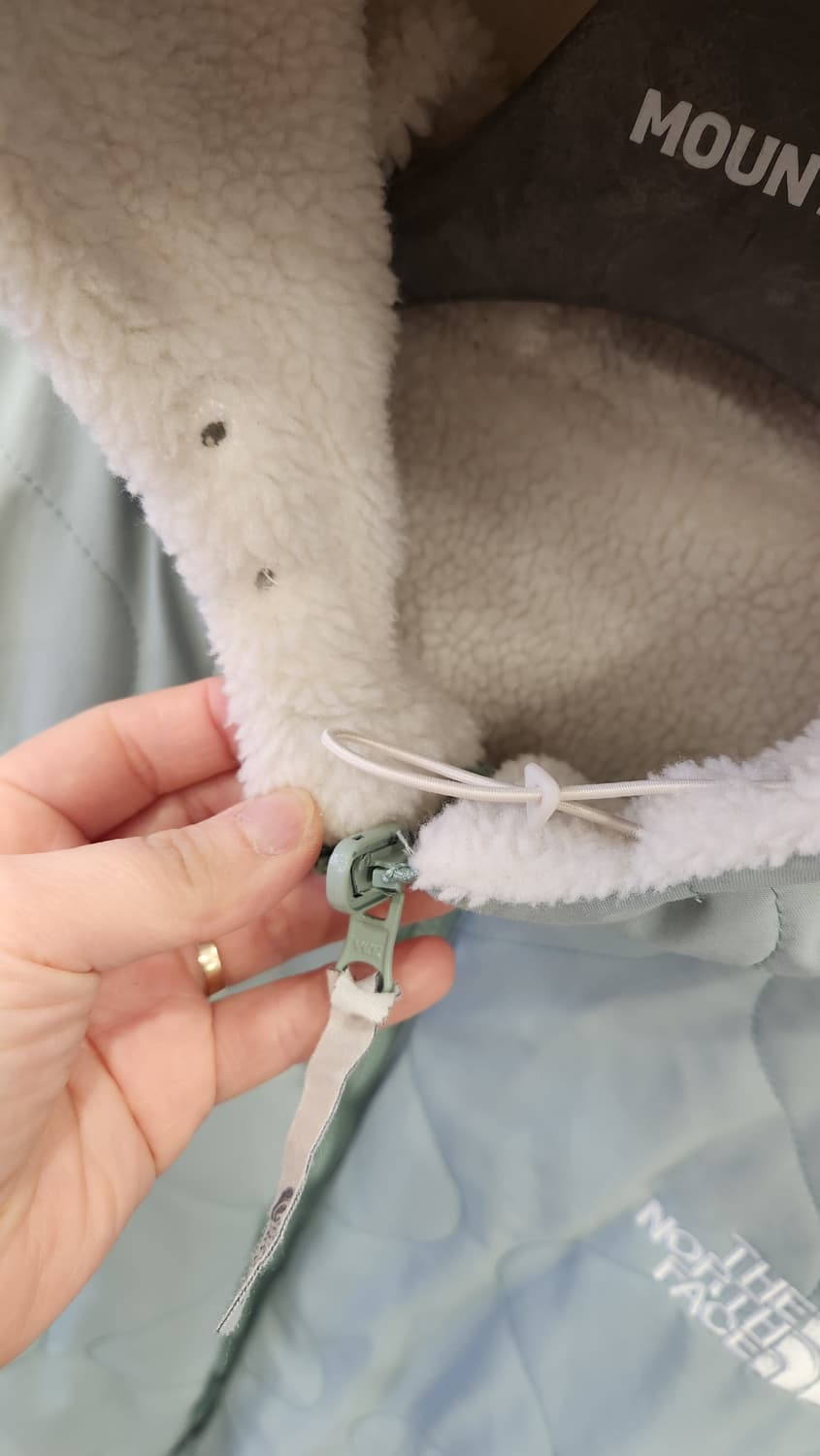 노스페이스 리버시블 후리스 뽀글이 양면 후드집업  L 상품이미지8