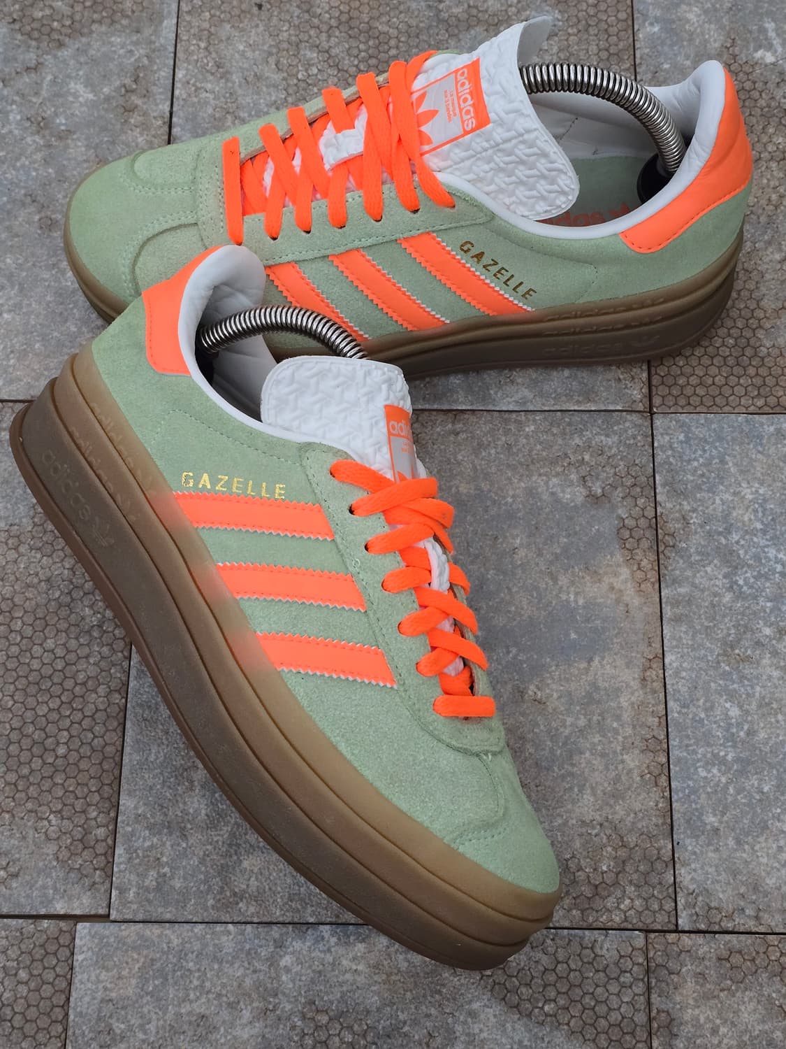 (235)아디다스 가젤 볼드 그린 스파크 상품이미지6