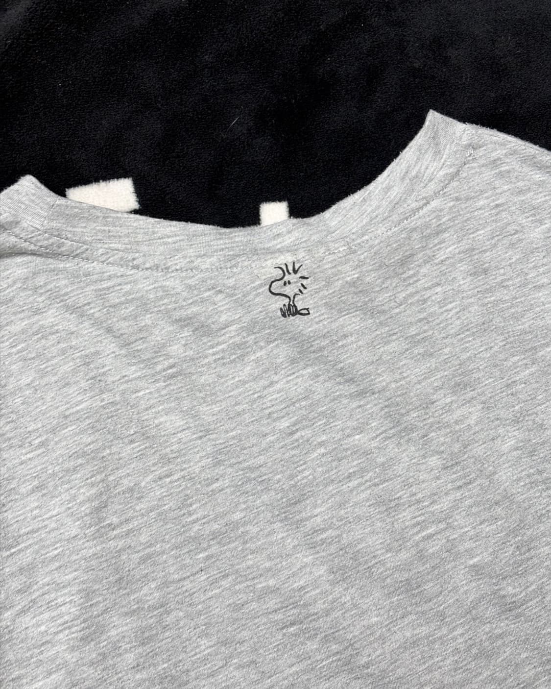 일본빈티지 피너츠 그레이 반팔티셔츠 상품이미지5