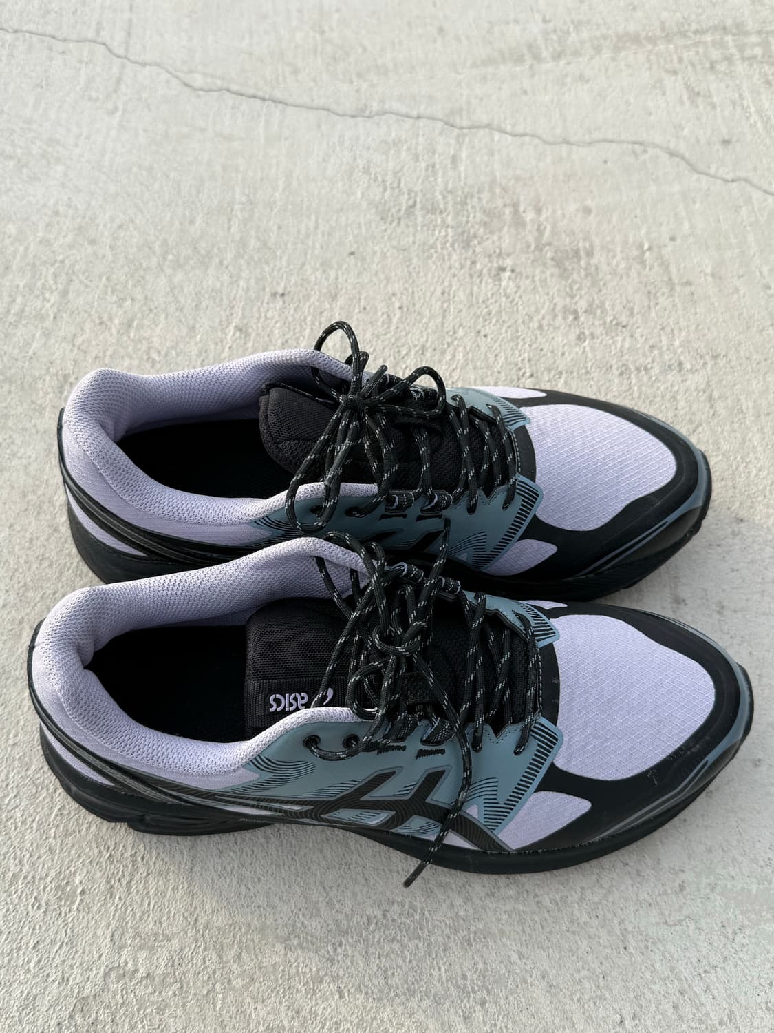 아식스 젤 터레인 페이디드 애쉬 락 블랙 상품이미지3