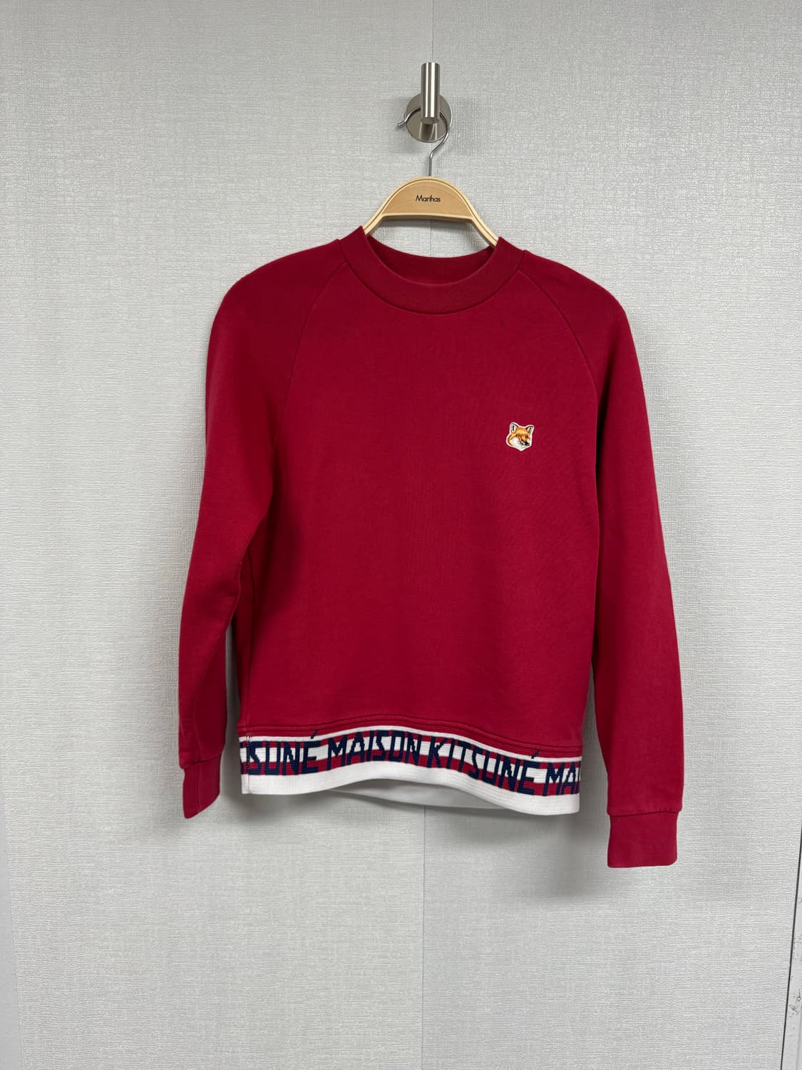 메종키츠네 맨투맨 상품이미지1