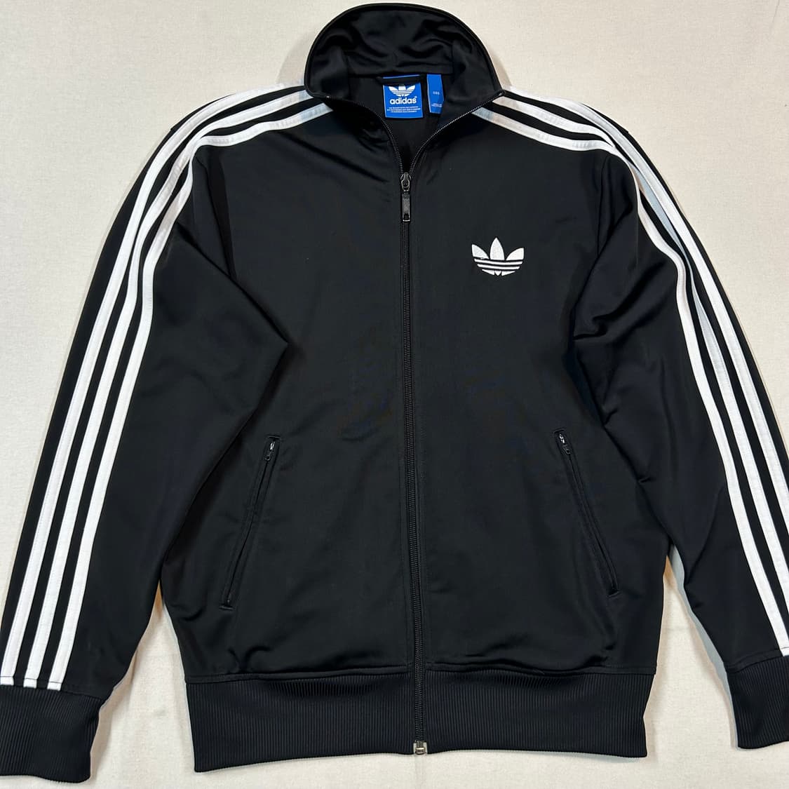 95) 아디다스 파이어버드 삼선 져지 트랙탑 집업 블랙 A12 상품이미지2