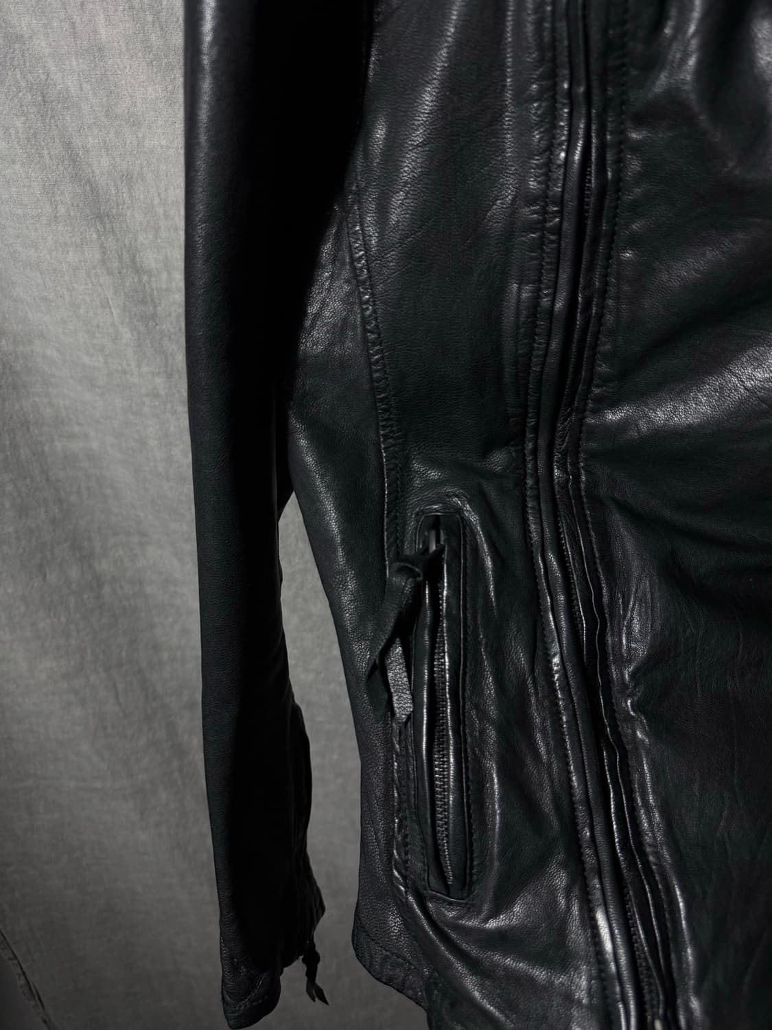 Custom Culture Asymmetric Goat Jacket 상품이미지6