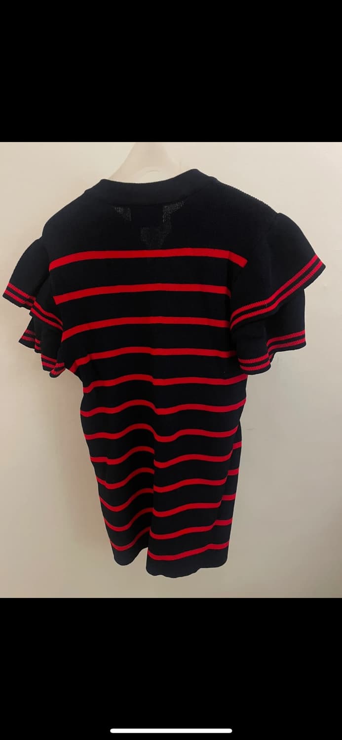 연말룩 ! 마리뮬린컬렉션  스트라이프 니트 상품이미지3