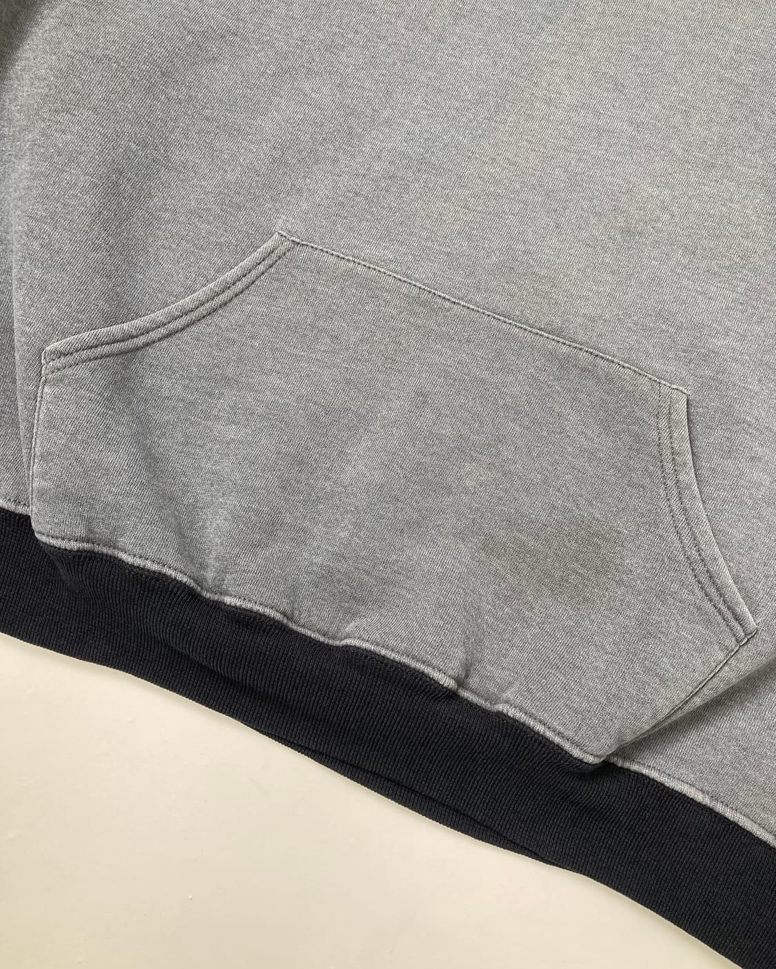 00s Russell Hoodie (grey/black) 상품이미지9