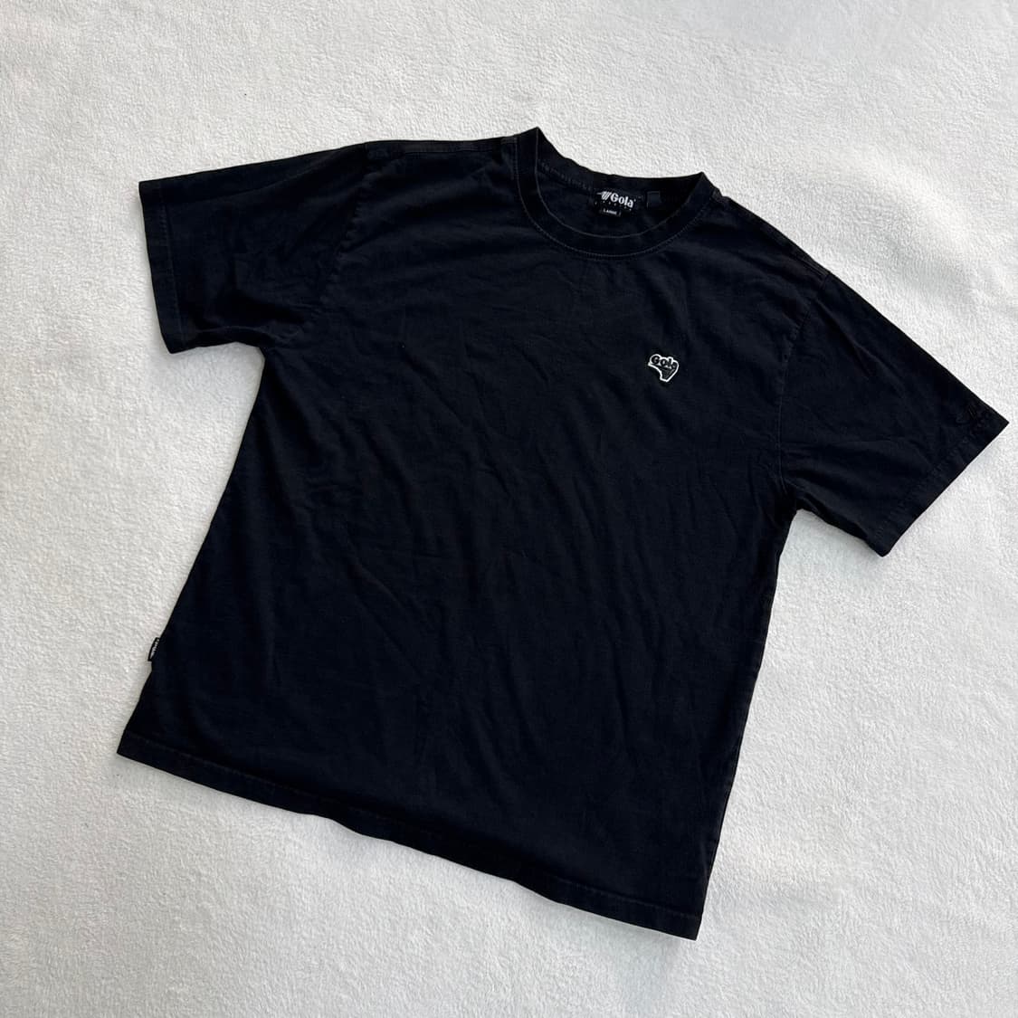 L 골라 스몰로고 반팔 티셔츠 0327T 상품이미지1