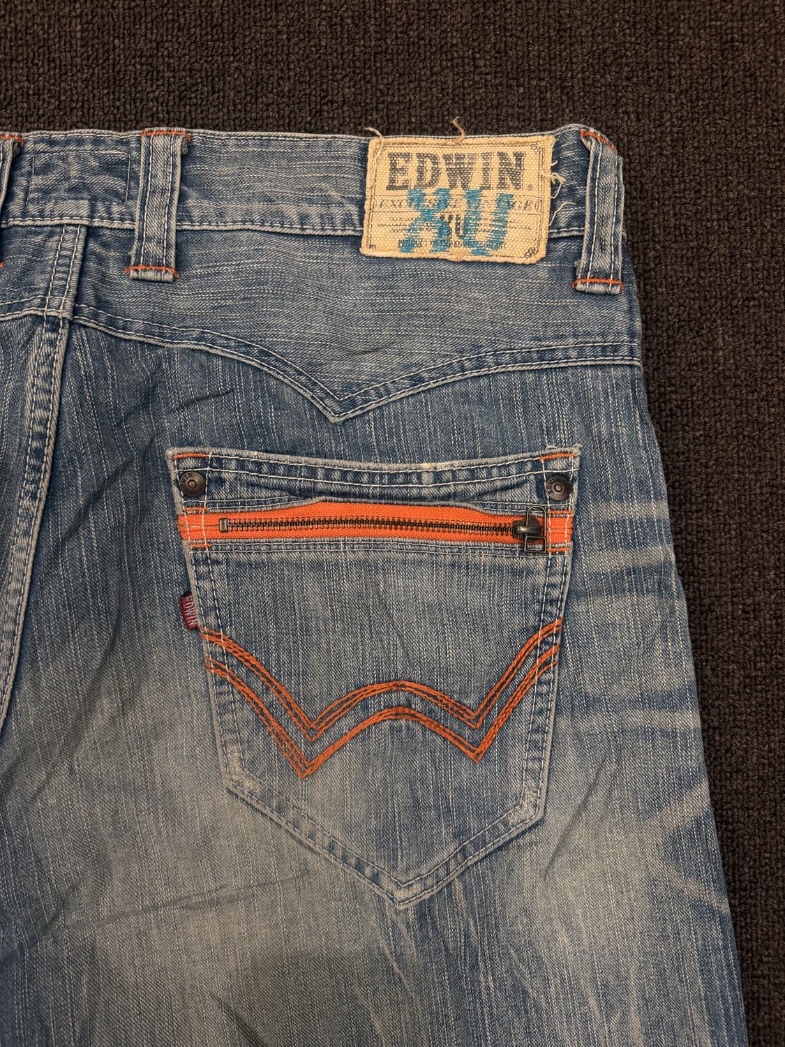 36)에드윈 XVS403 빈티지 라이트블루 데님팬츠 상품이미지6