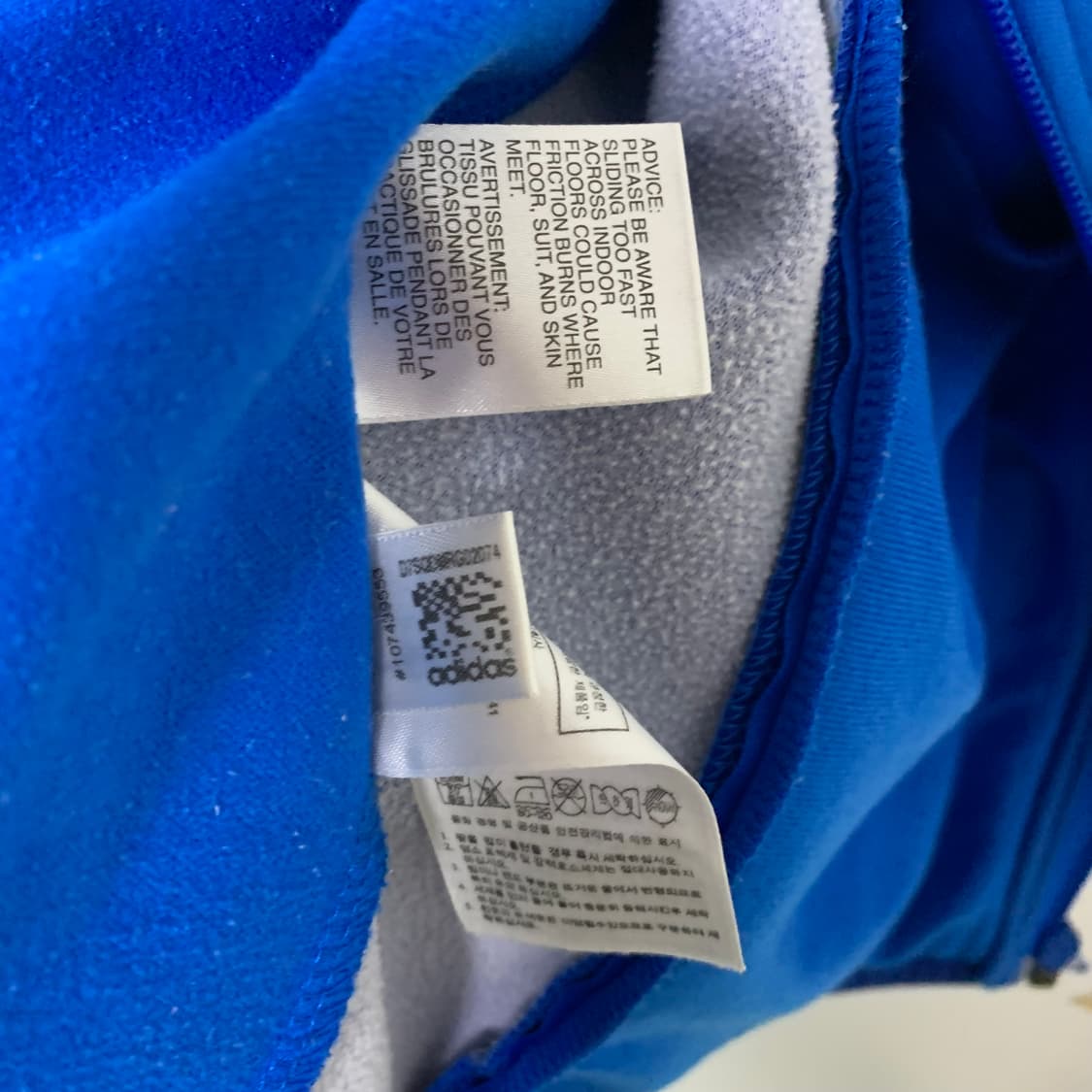 아디다스 파이어버드 트랙탑 블루 져지 빈티지 100 상품이미지6