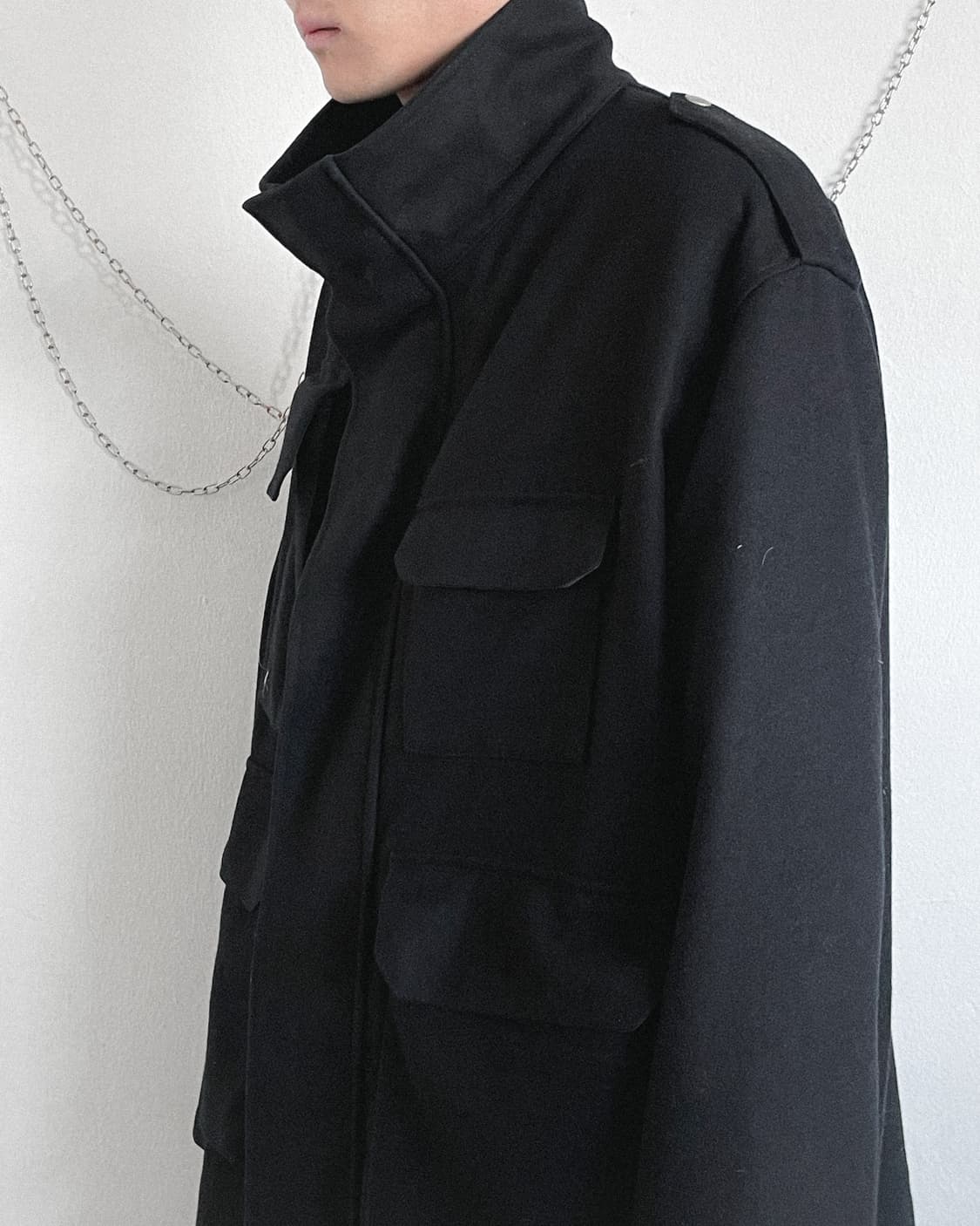 A.P.C 90s riri 2way 밀리터리 코트 상품이미지4