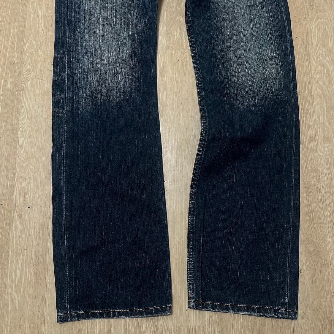 리바이스 523 스트레이트 워싱 데님 청바지 32  상품이미지6
