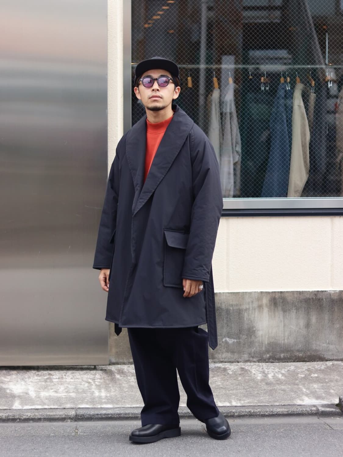 마카웨어 스터피드 숄카라 코트 상품이미지2