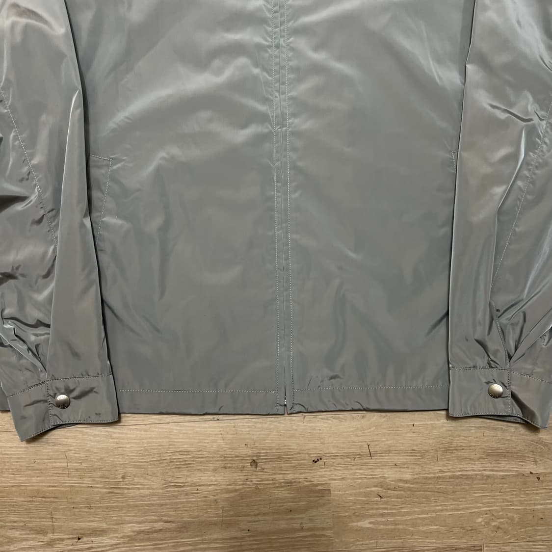 닥스 자수 로고 스탠드넥 바람막이 자켓 [그레이] 2XL/110 상품이미지3