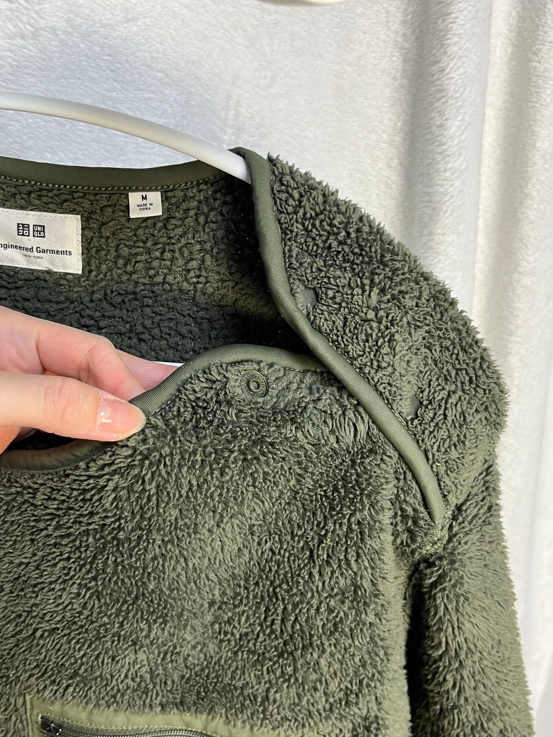 [mens]유니클로x엔지니어드 가먼츠 플리스 탑 상품이미지3