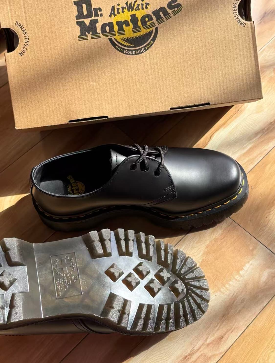 닥터마틴 1461 스무스 옥스포드 슈즈 블랙 260mm 상품이미지3