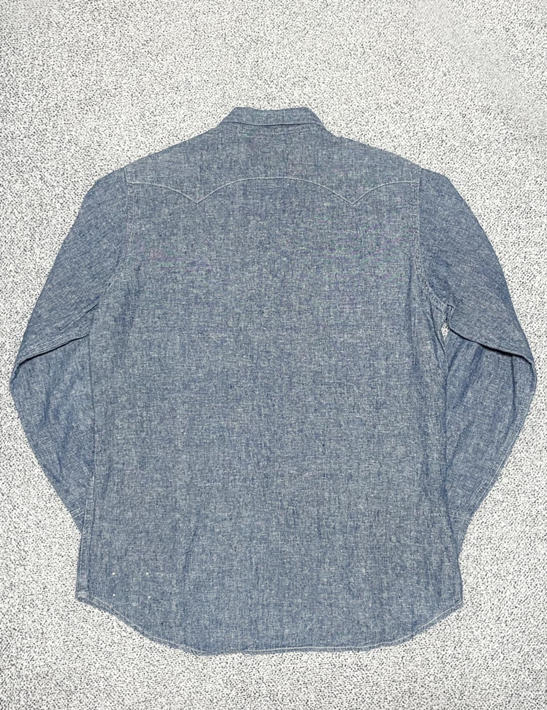 90s LEE 리 재팬 빈티지 샴브레이 웨스턴 셔츠 상품이미지6