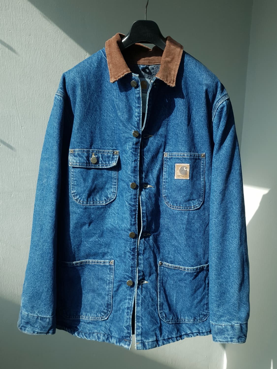 Carhartt c59 dst denim chore coat 상품이미지6
