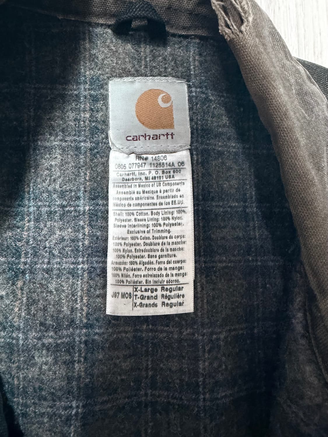 칼하트 디트로이트 j97 MOS 상품이미지3