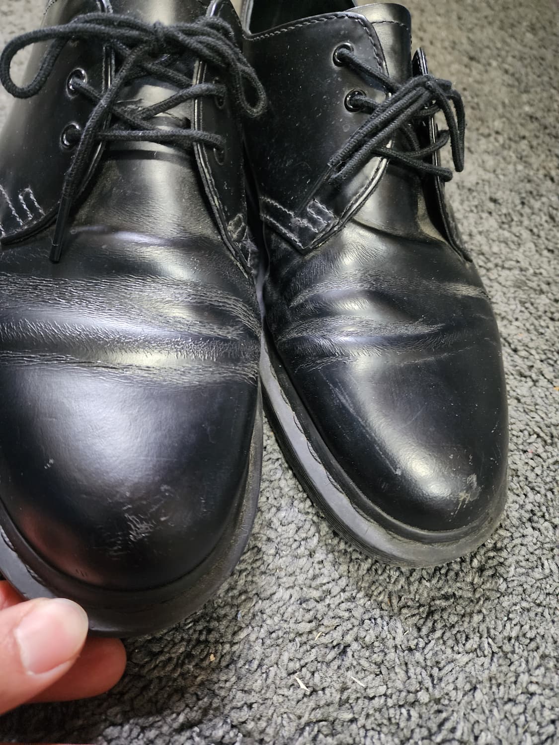 닥터마틴 1461 모노 블랙 uk8   270 상품이미지4