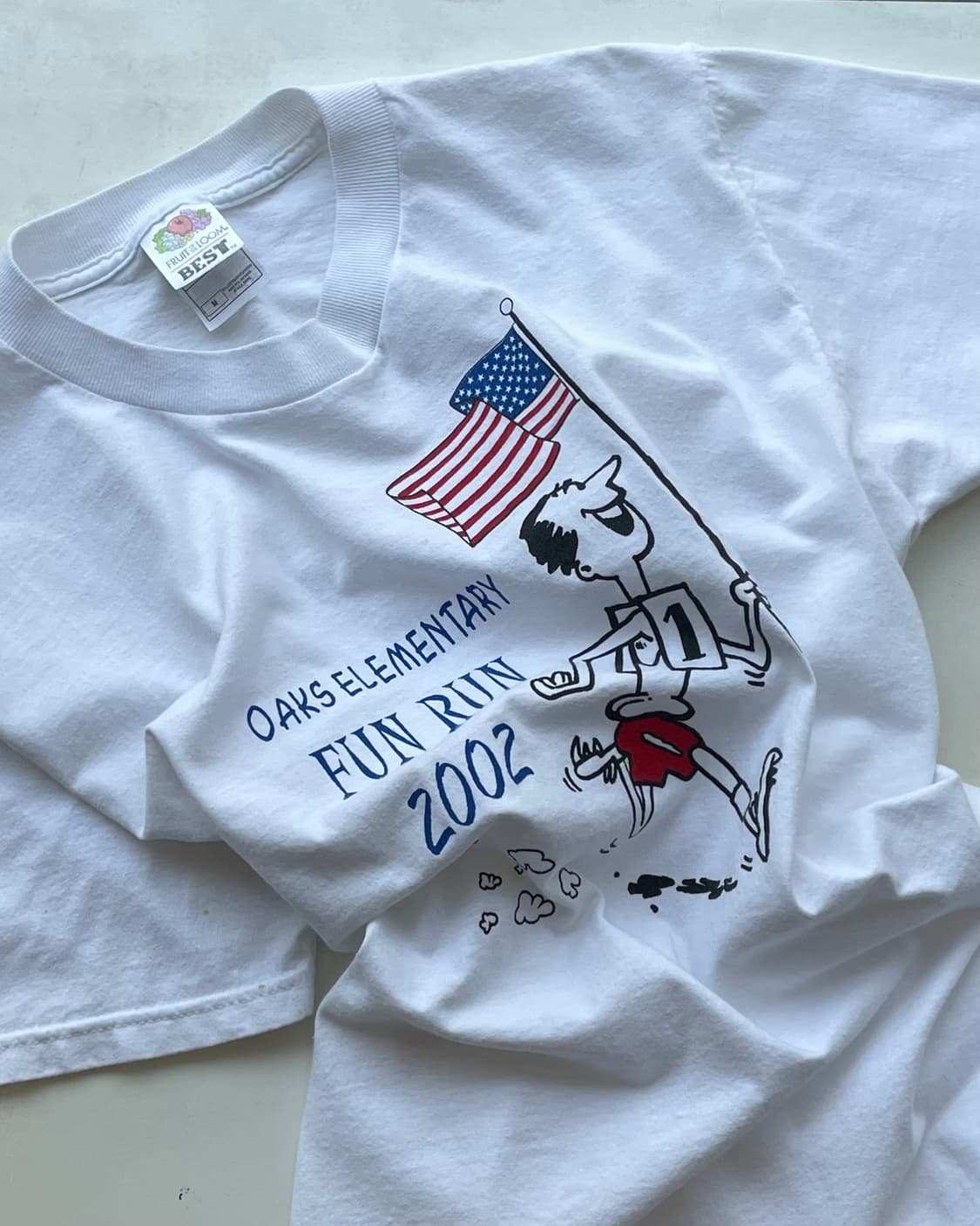 “2002 Fun Run” USA Event T-shirt M 상품이미지8