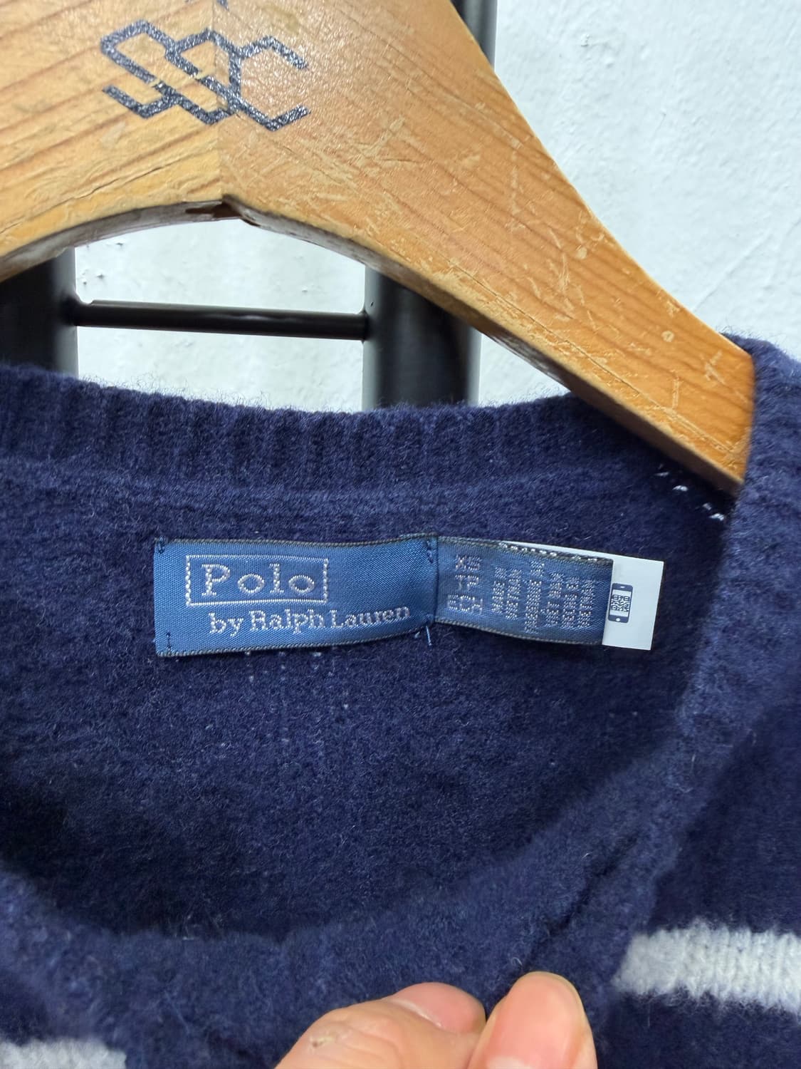 정품) 폴로랄프로렌 25ss 여성 스트라이프 가디건 XS 상품이미지7