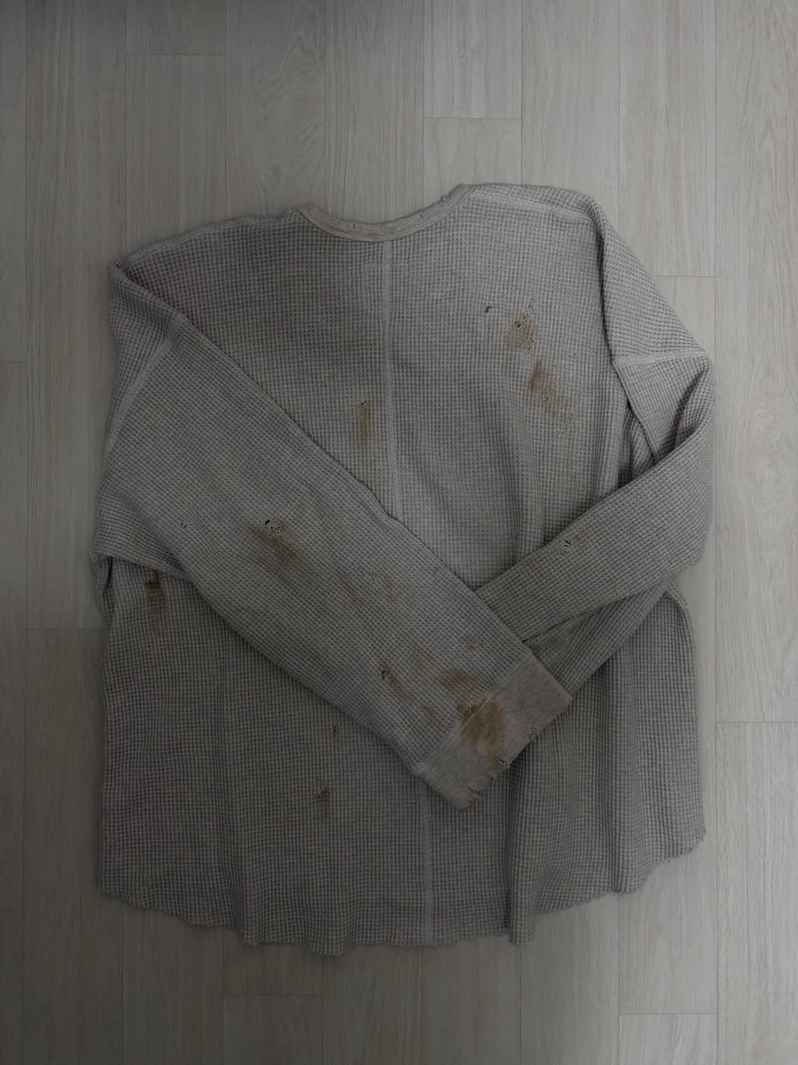 hommless 빈티지 와플티 상품이미지4