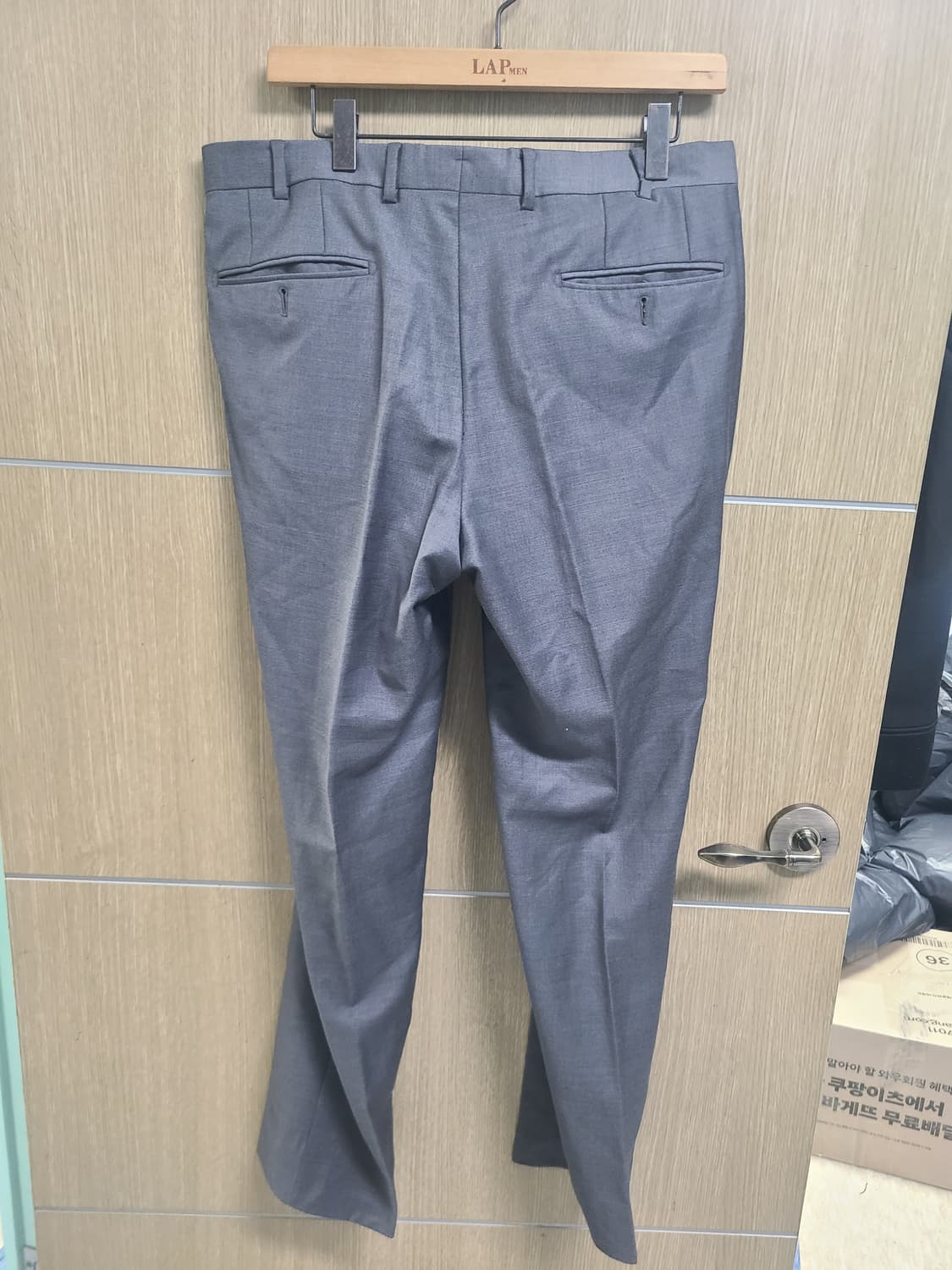 에르메네질도 제냐 그레이 슬랙스 바지 상품이미지5