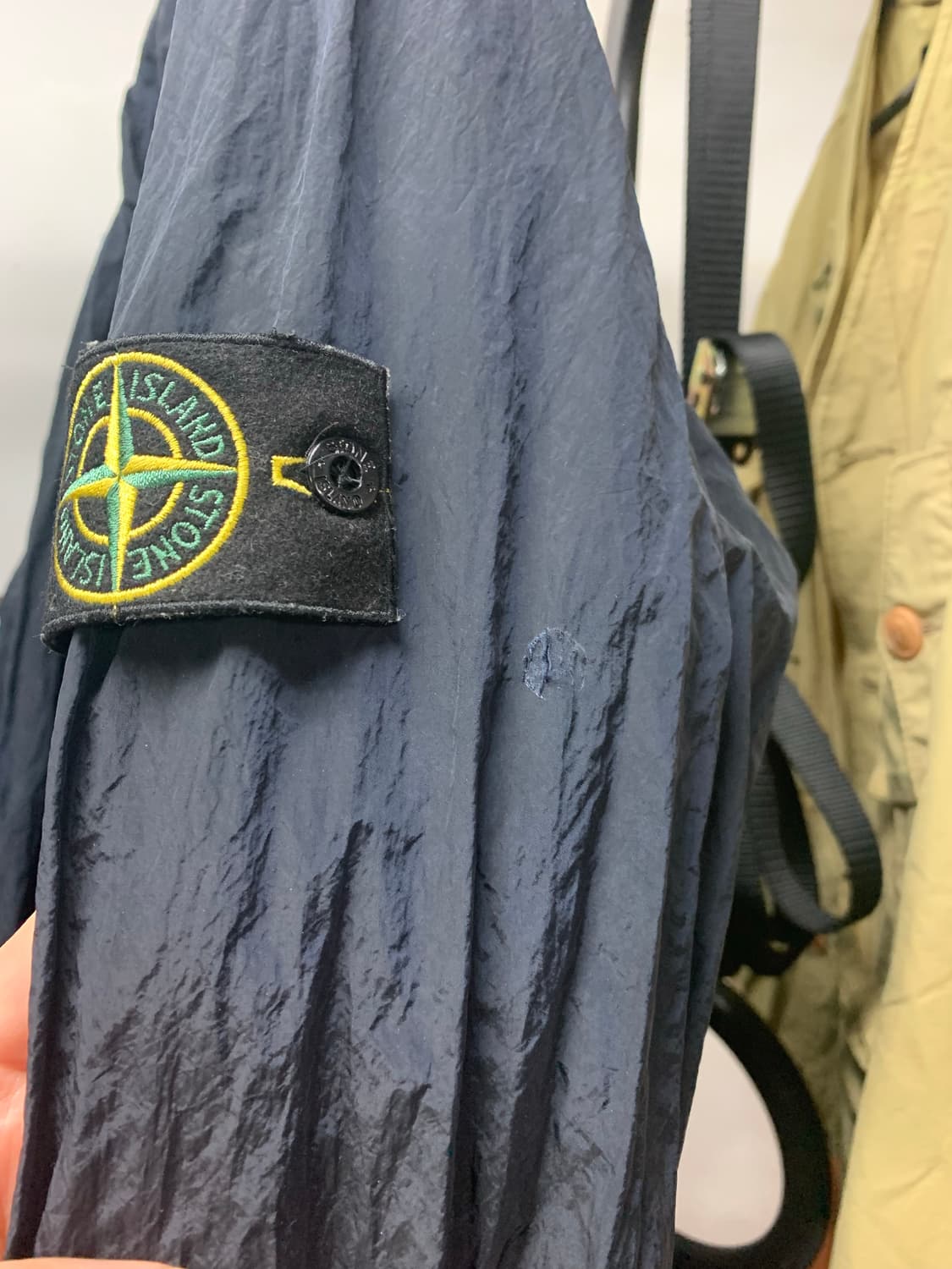 스톤아일랜드 17ss 나일론 셔츠 자켓 xxl 2xl 상품이미지2