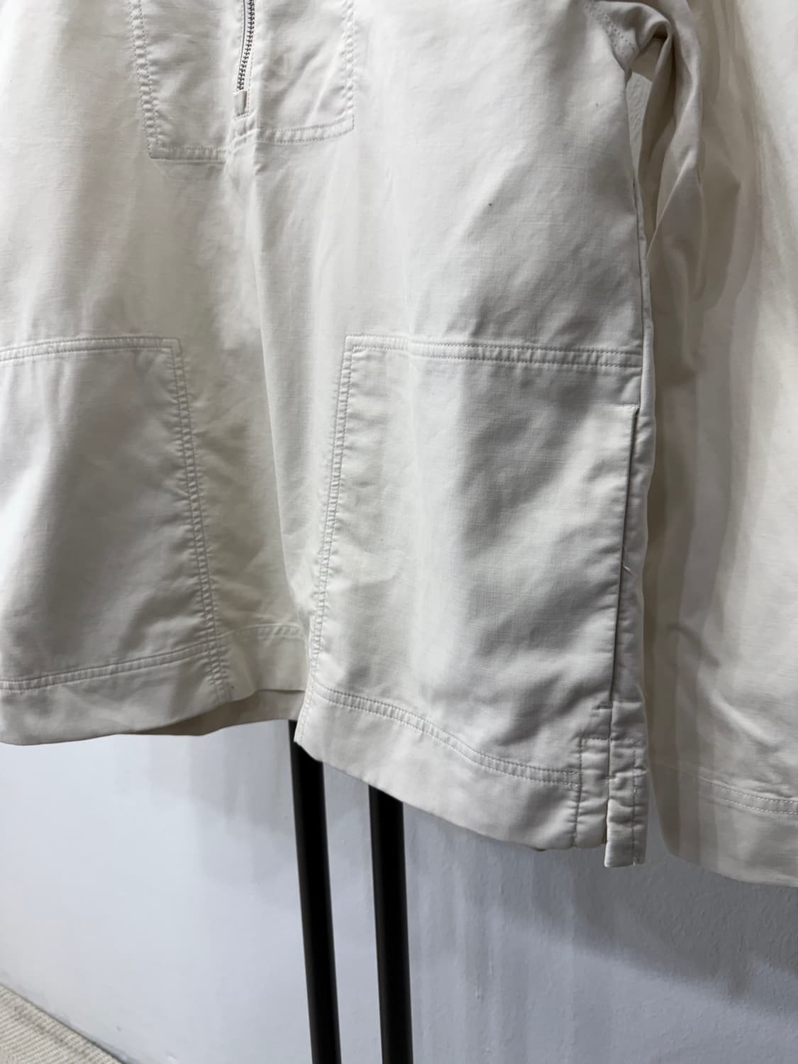 정품) COS 코스 남성 오버핏 하프집업 자켓 S  상품이미지4