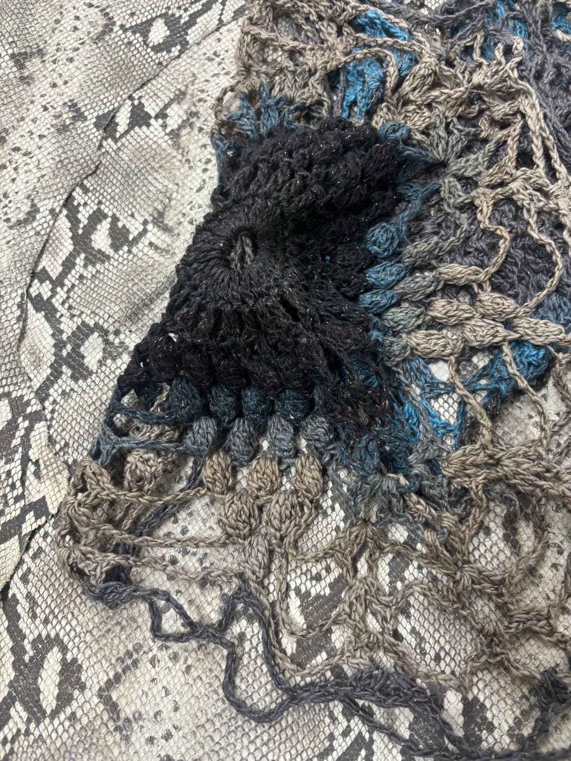 “Vintage” net Scarf 상품이미지5