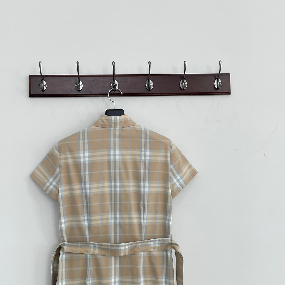 버버리 체크 반팔 셔츠 원피스 상품이미지6