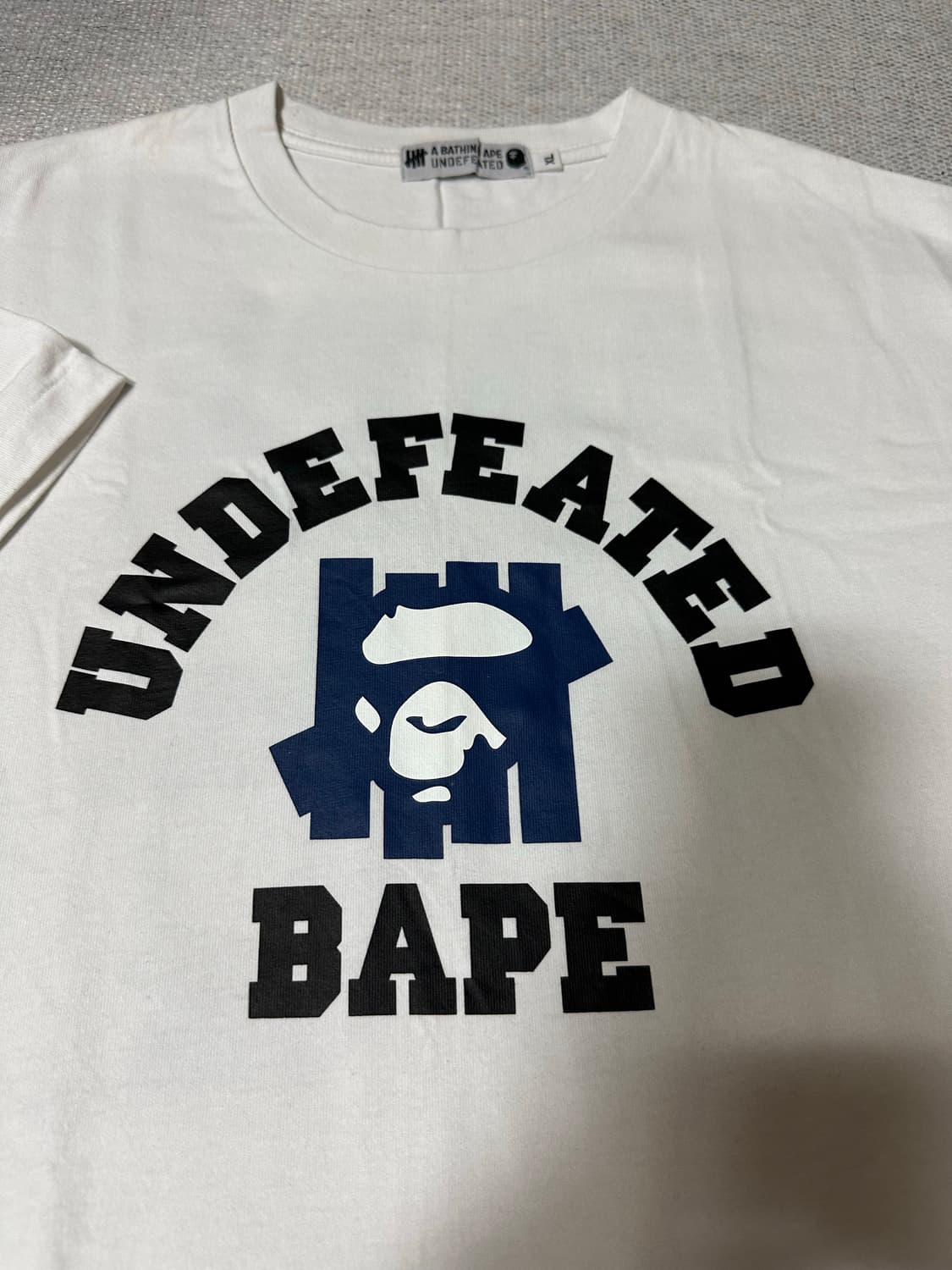 [XL/상태최상] 베이프 x 언디핏(BAPE x UNDFTD) 콜라보 T 상품이미지2