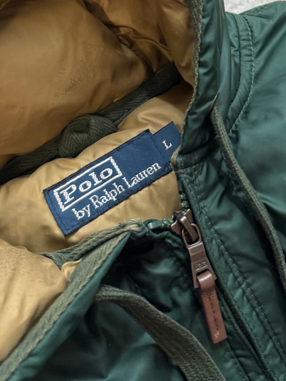 폴로 빈티지 덕다운 패딩 상품이미지5