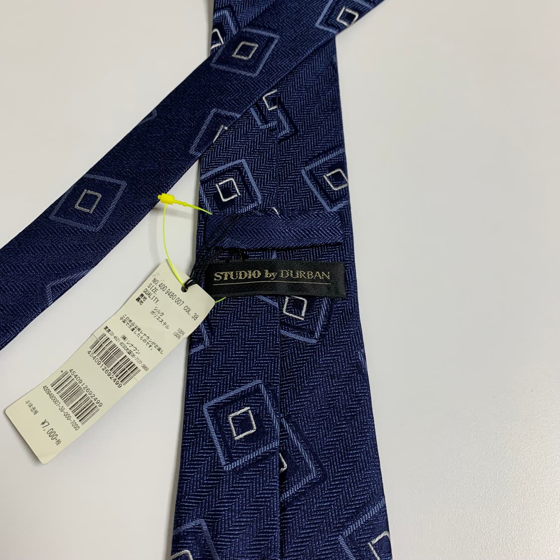 택 달린 미사용품 더반(DURBAN) 이태리 명품넥타이 S등급 상품이미지5