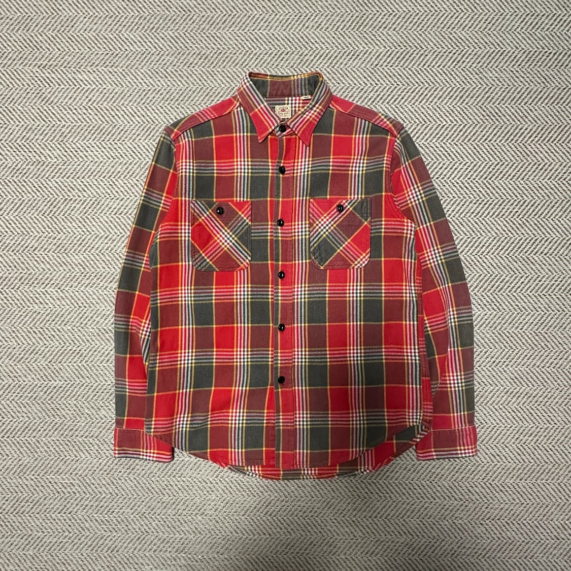 SUGAR CANE japan made work shirt 상품이미지1