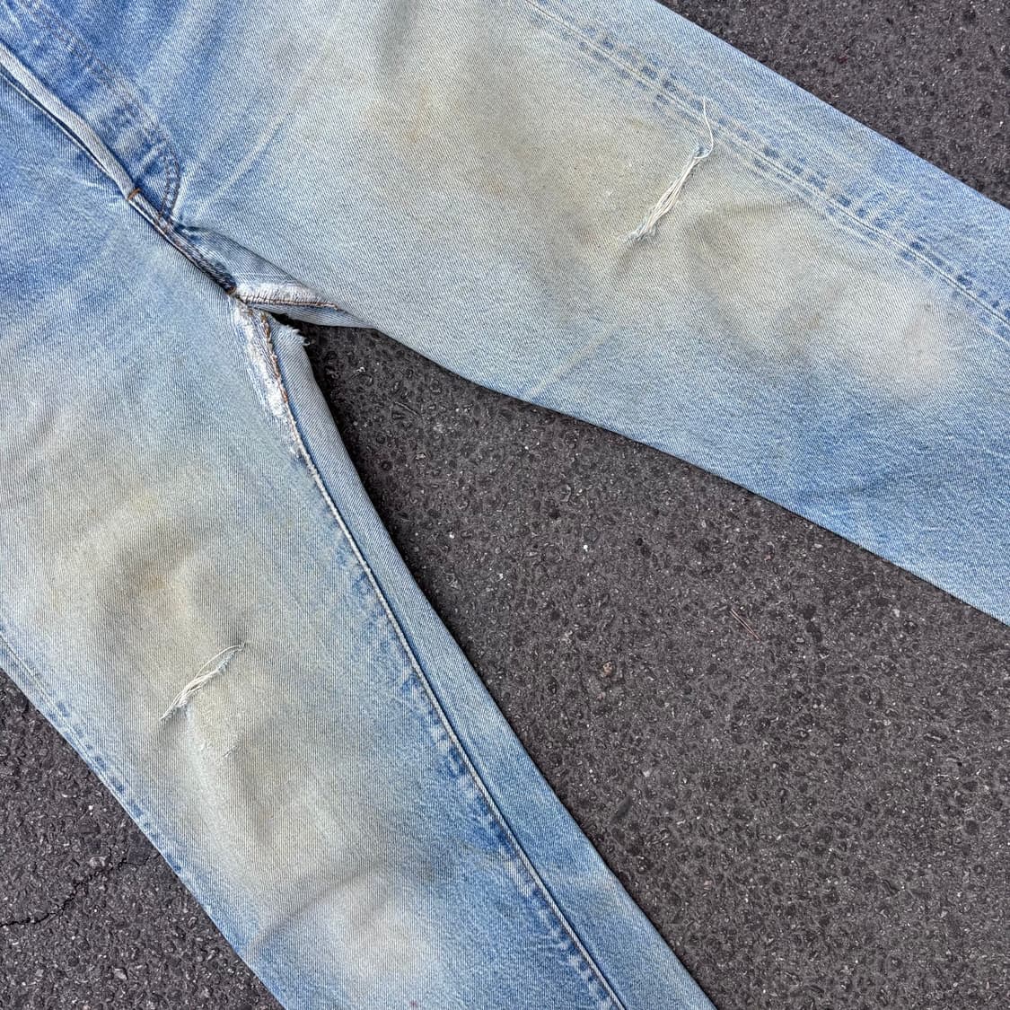 66후기 80년대 미국 리바이스 501 스몰e 셀비지 상품이미지7