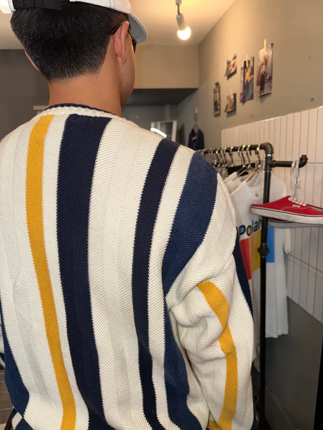 90‘s Chaps Ralph Lauren stirpe knitwear  상품이미지7