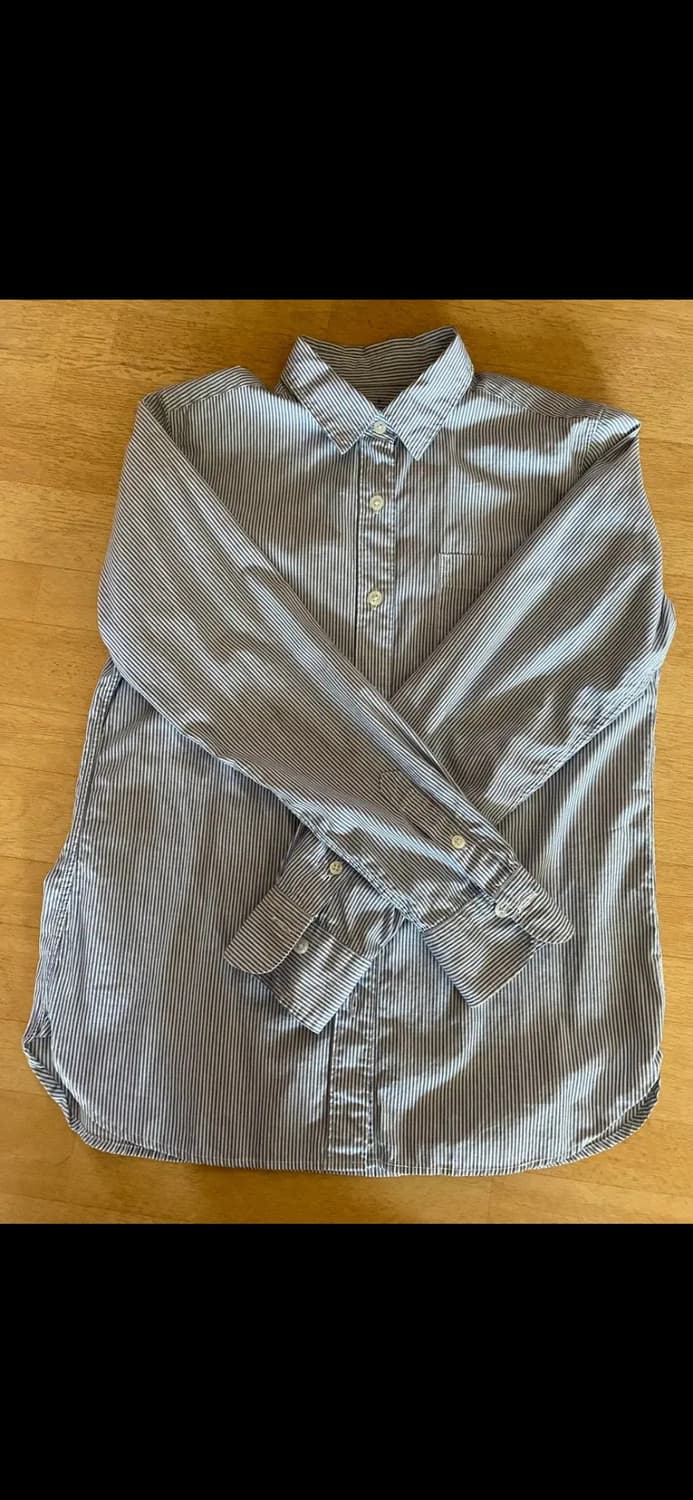 무인양품 스트라이프셔츠 상품이미지2