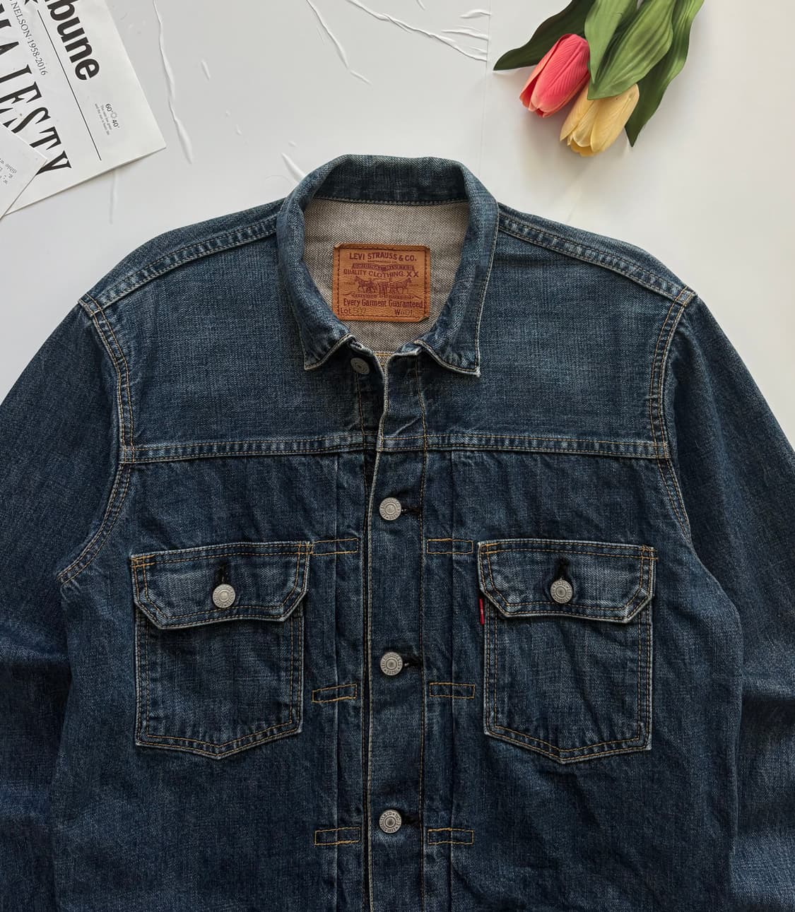 리바이스 90's 557 XX Type II 트러커 자켓 상품이미지4