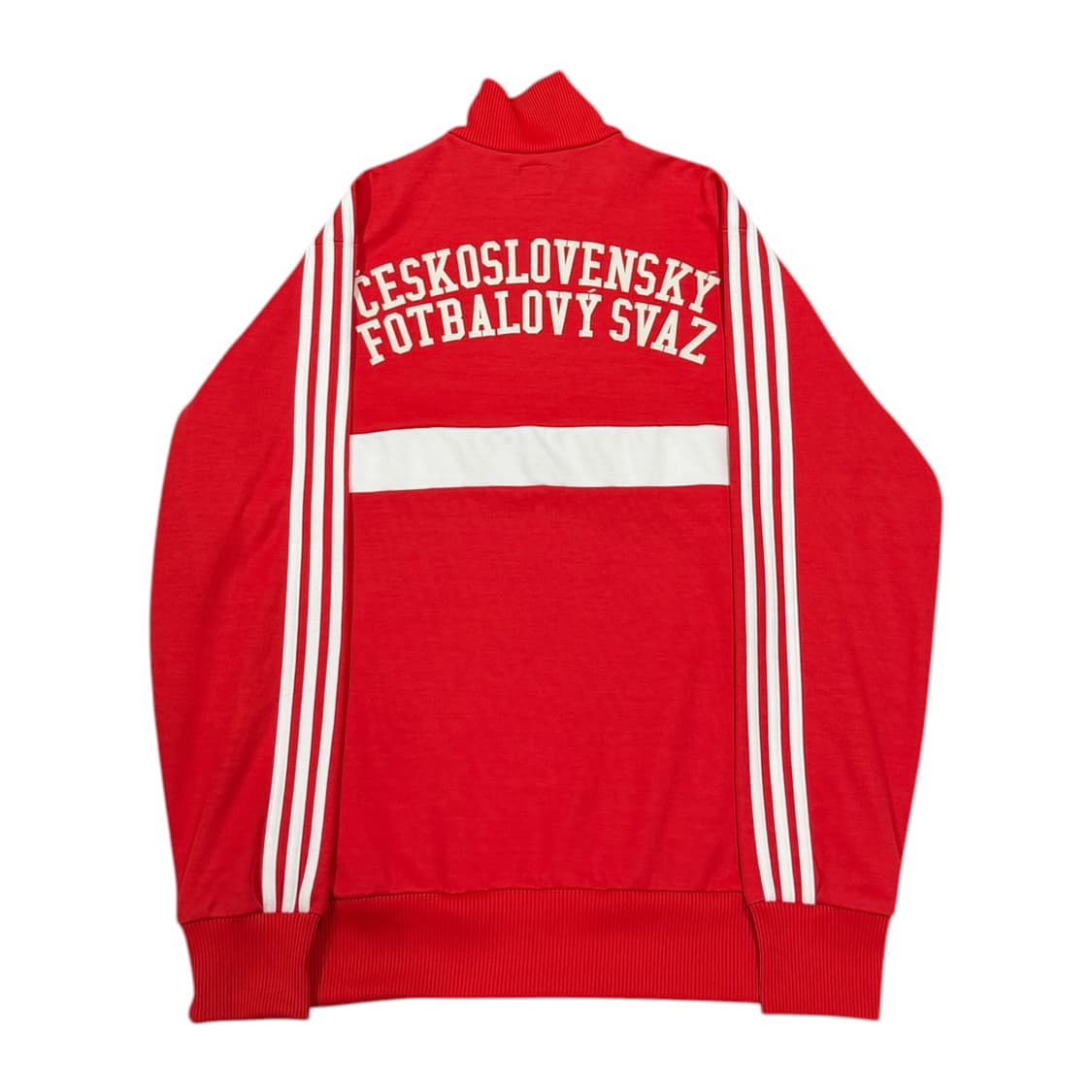 아디다스 빈티지 체코 트랙탑 져지 자켓 레드 2XL 상품이미지3
