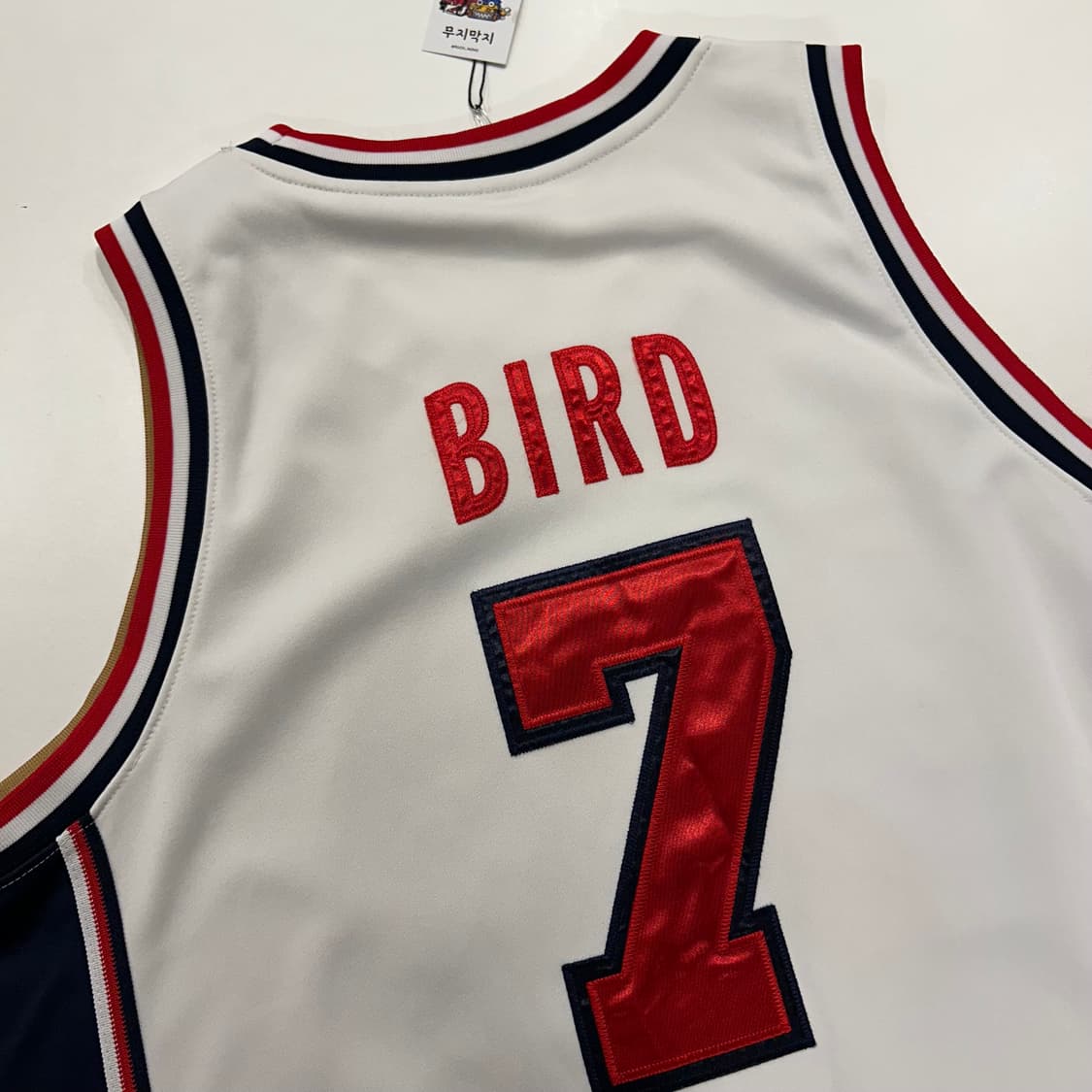 [M] 나이키 1992 드림팀 USA BIRD 져지 셋업 A195 상품이미지10