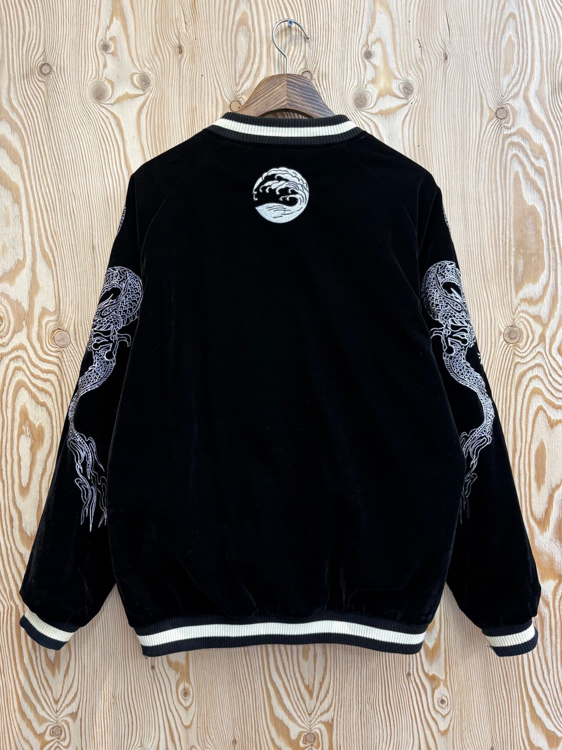 일본판 자수 리버시블 스카쟌 상품이미지4