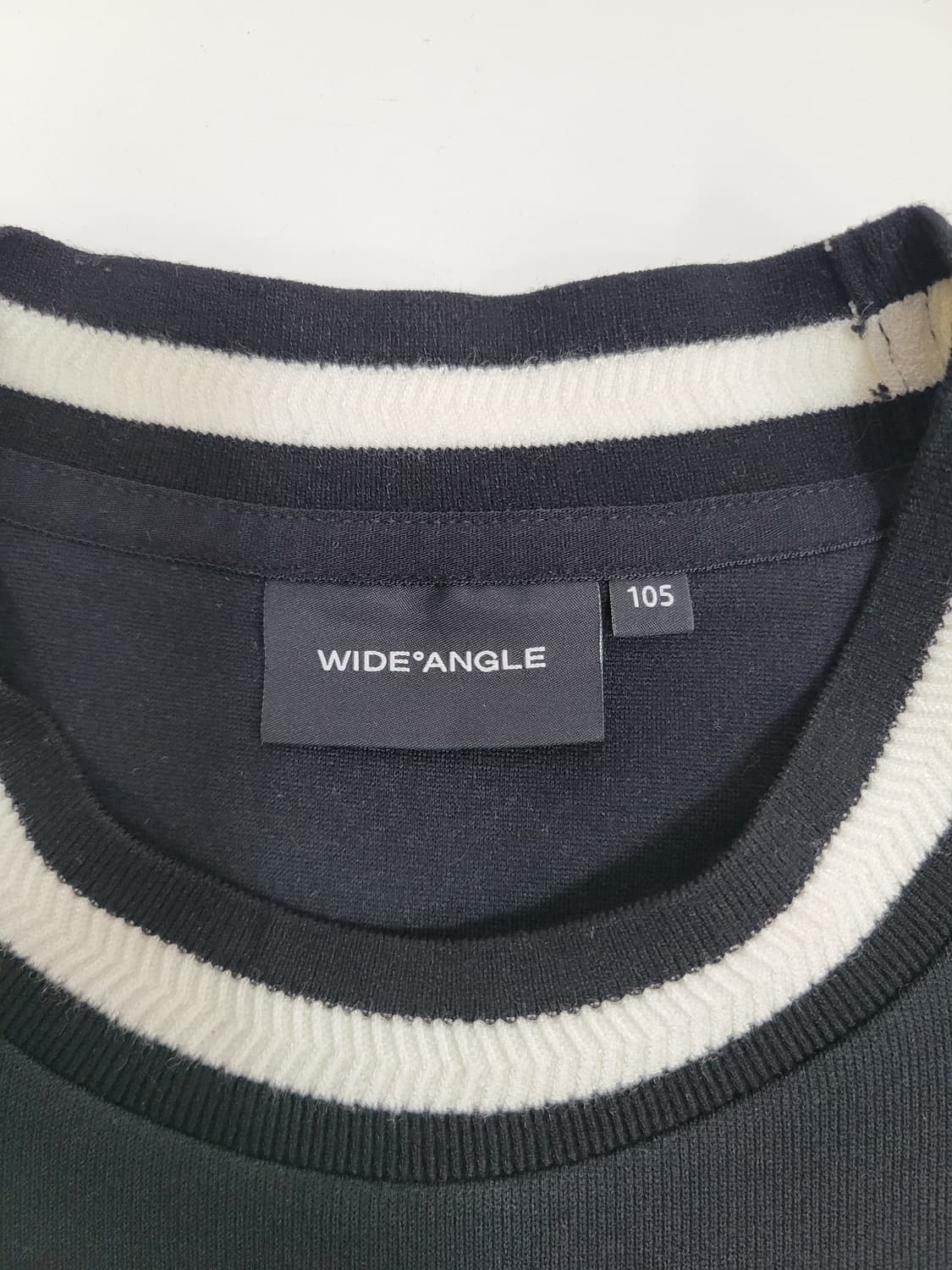 (새상품급) W.ANGLE 23SS WG 체크보드 맨투맨 / 남 105
 상품이미지8