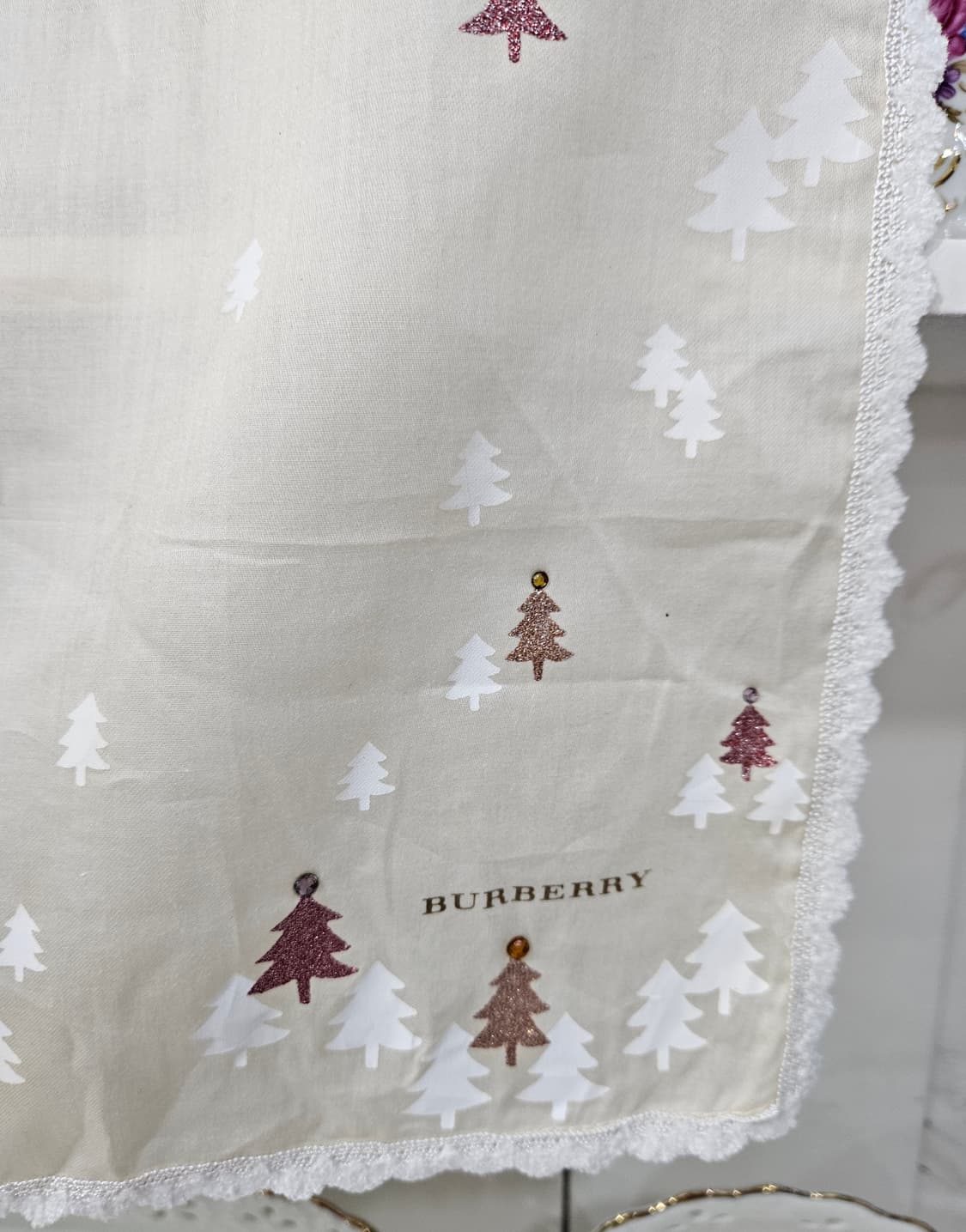 (Burberry 버버리) 레이스 트리 손수건 상품이미지3