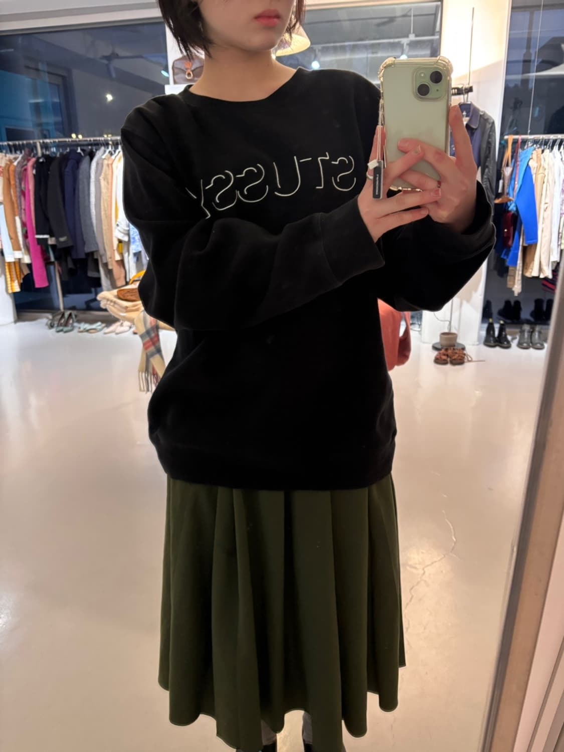 Vintage Stussy Sweat shirt 상품이미지1