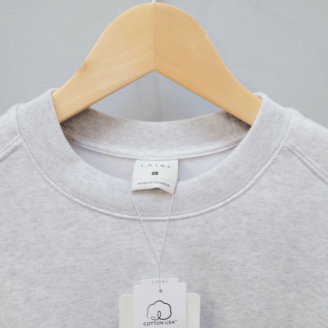 L) LAINE 기모 맨투맨 (새상품  상품이미지4